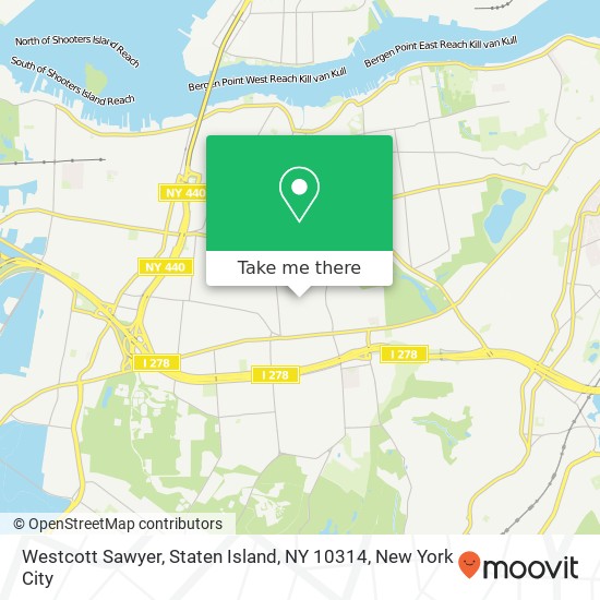 Westcott Sawyer, Staten Island, NY 10314 map