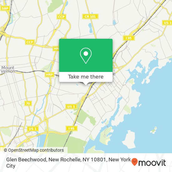 Glen Beechwood, New Rochelle, NY 10801 map