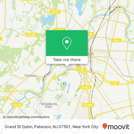 Grand St Quinn, Paterson, NJ 07501 map