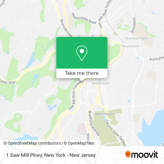 1 Saw Mill Pkwy map