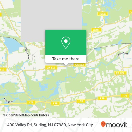 1400 Valley Rd, Stirling, NJ 07980 map