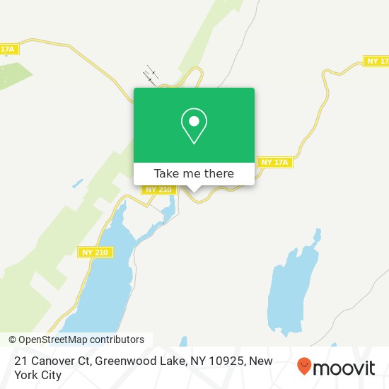 21 Canover Ct, Greenwood Lake, NY 10925 map