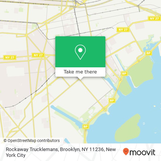 Mapa de Rockaway Trucklemans, Brooklyn, NY 11236