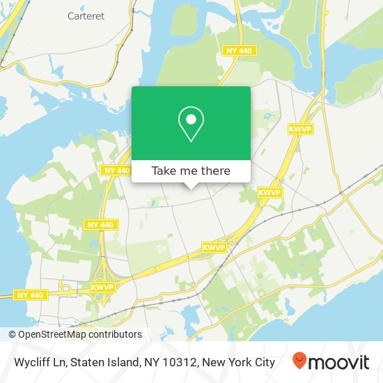 Wycliff Ln, Staten Island, NY 10312 map