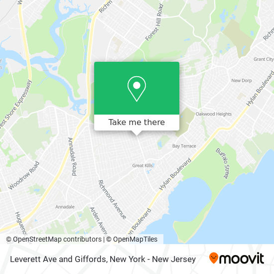Mapa de Leverett Ave and Giffords