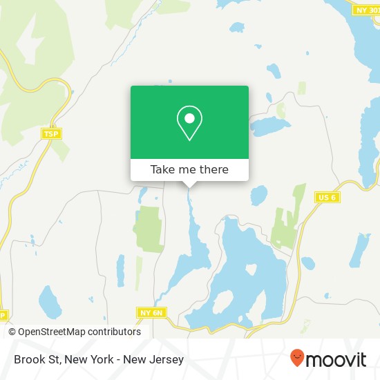 Mapa de Brook St, Mahopac, NY 10541