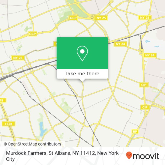 Mapa de Murdock Farmers, St Albans, NY 11412