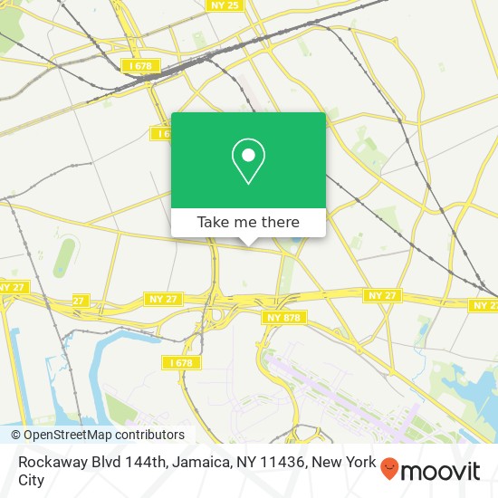 Rockaway Blvd 144th, Jamaica, NY 11436 map