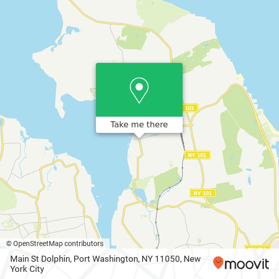 Main St Dolphin, Port Washington, NY 11050 map