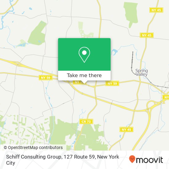 Schiff Consulting Group, 127 Route 59 map