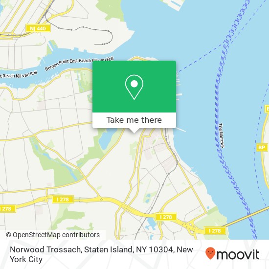 Norwood Trossach, Staten Island, NY 10304 map