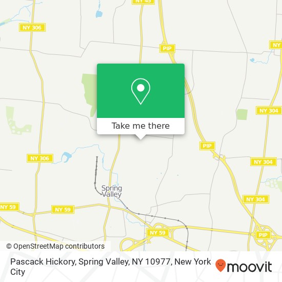 Pascack Hickory, Spring Valley, NY 10977 map