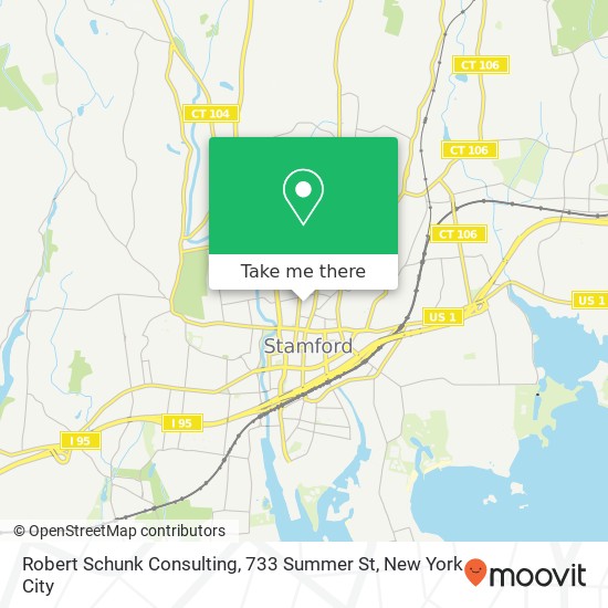 Robert Schunk Consulting, 733 Summer St map