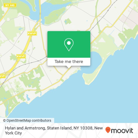 Mapa de Hylan and Armstrong, Staten Island, NY 10308