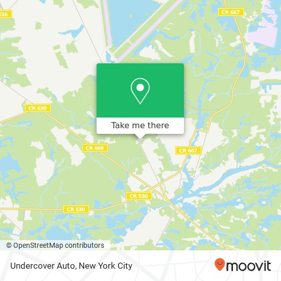 Mapa de Undercover Auto, 324 Trenton Rd