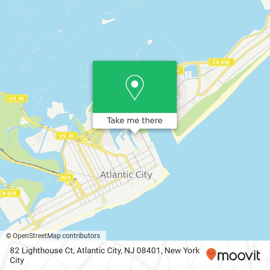 82 Lighthouse Ct, Atlantic City, NJ 08401 map