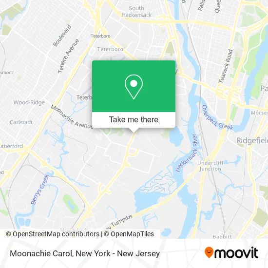 Moonachie Carol map
