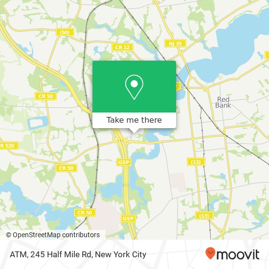 ATM, 245 Half Mile Rd map
