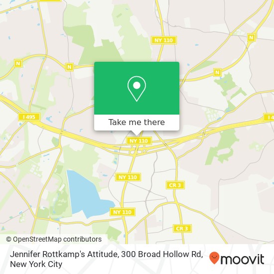 Jennifer Rottkamp's Attitude, 300 Broad Hollow Rd map