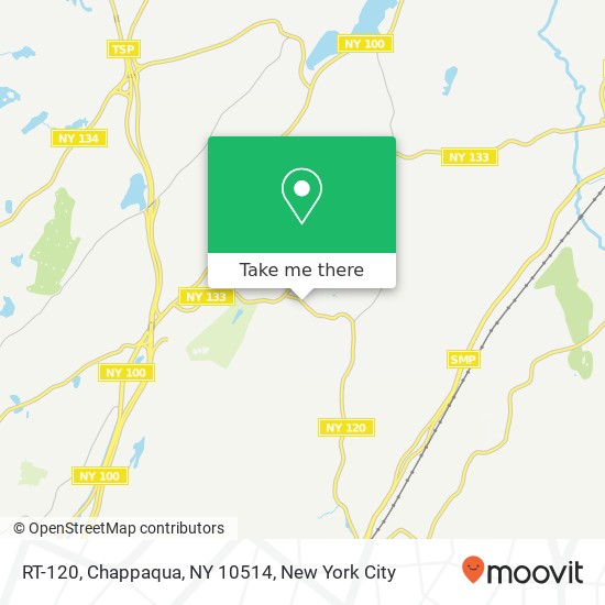 Mapa de RT-120, Chappaqua, NY 10514