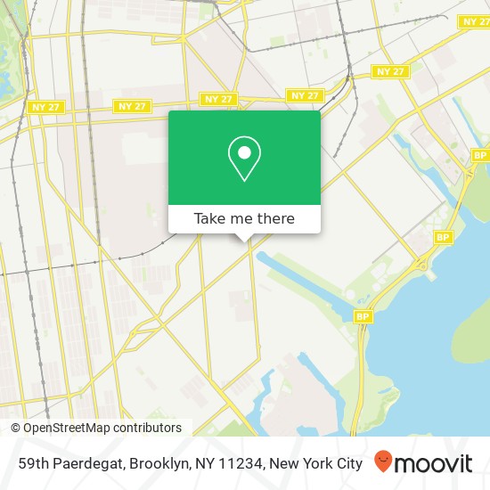 59th Paerdegat, Brooklyn, NY 11234 map