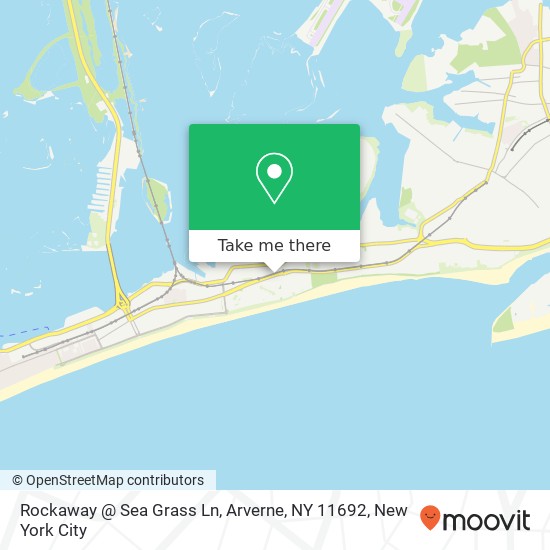 Rockaway @ Sea Grass Ln, Arverne, NY 11692 map