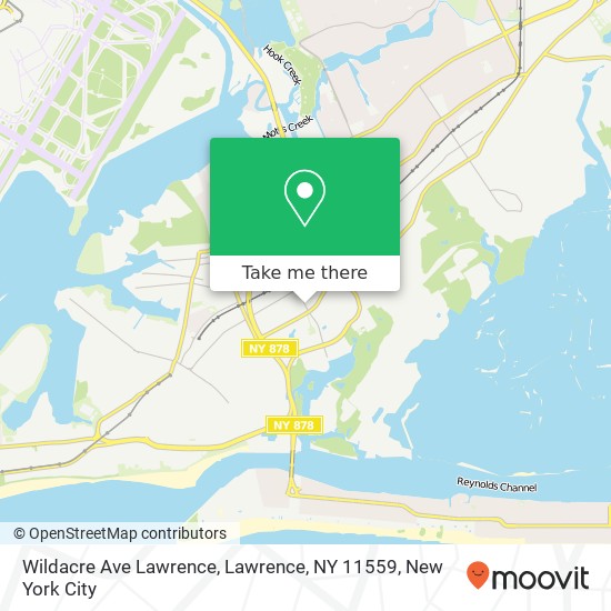 Wildacre Ave Lawrence, Lawrence, NY 11559 map