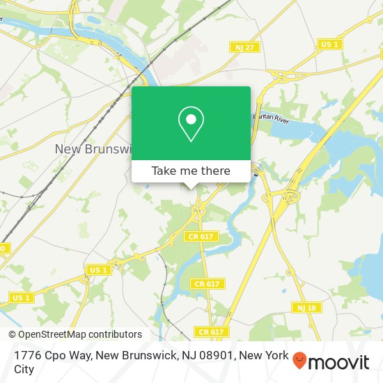 1776 Cpo Way, New Brunswick, NJ 08901 map