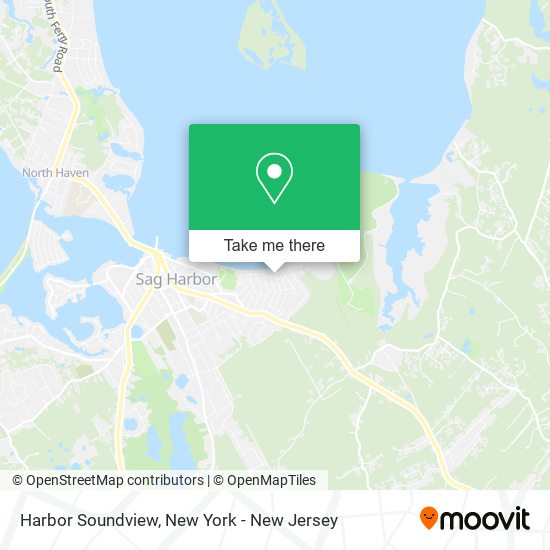 Harbor Soundview map