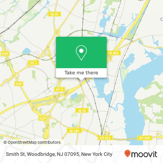 Smith St, Woodbridge, NJ 07095 map