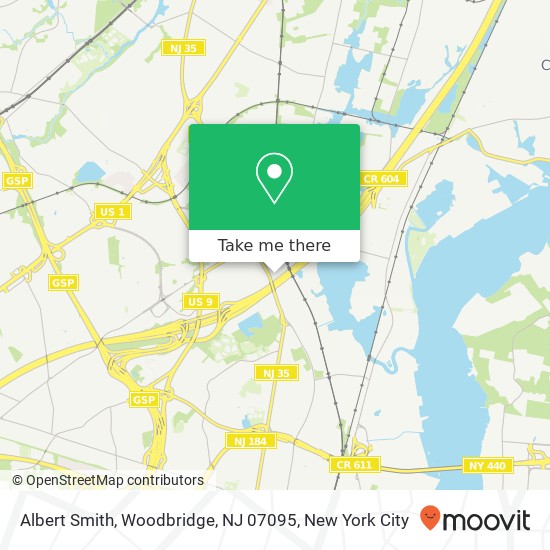 Albert Smith, Woodbridge, NJ 07095 map