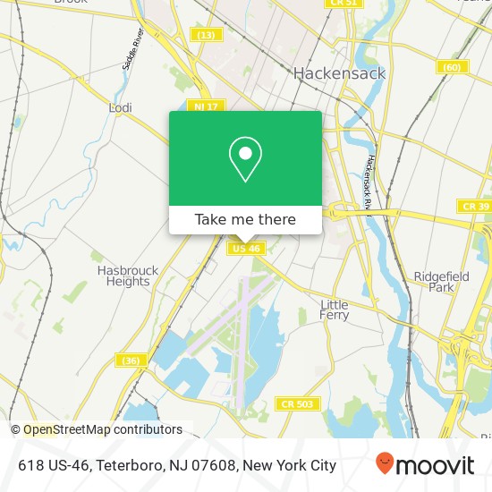 618 US-46, Teterboro, NJ 07608 map