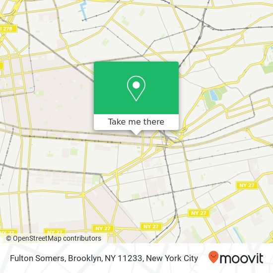 Fulton Somers, Brooklyn, NY 11233 map