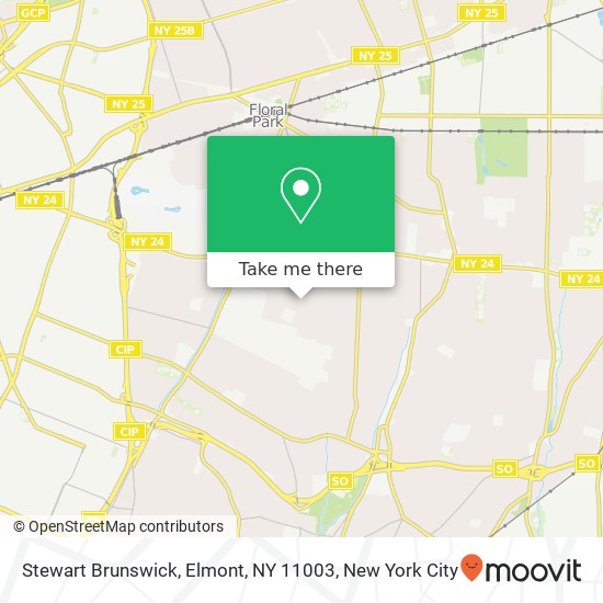 Stewart Brunswick, Elmont, NY 11003 map
