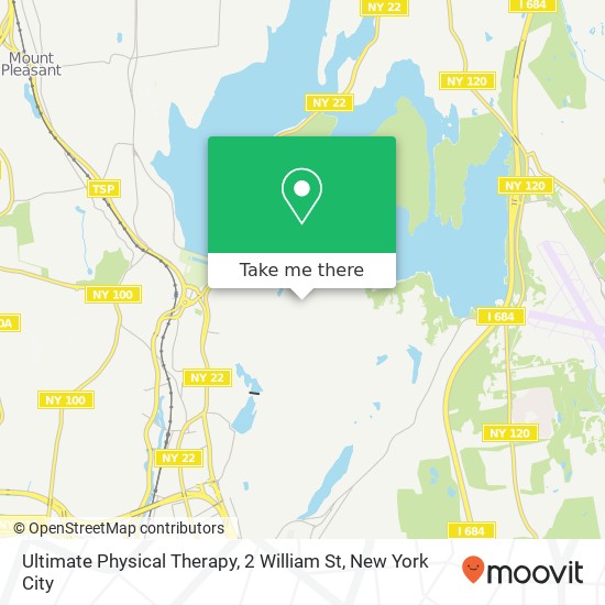 Mapa de Ultimate Physical Therapy, 2 William St