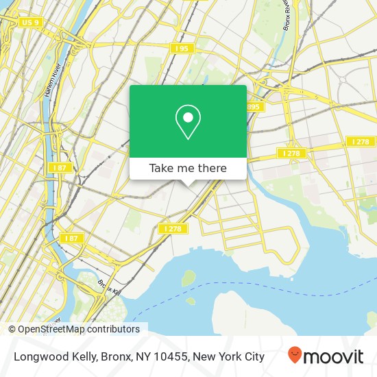 Longwood Kelly, Bronx, NY 10455 map