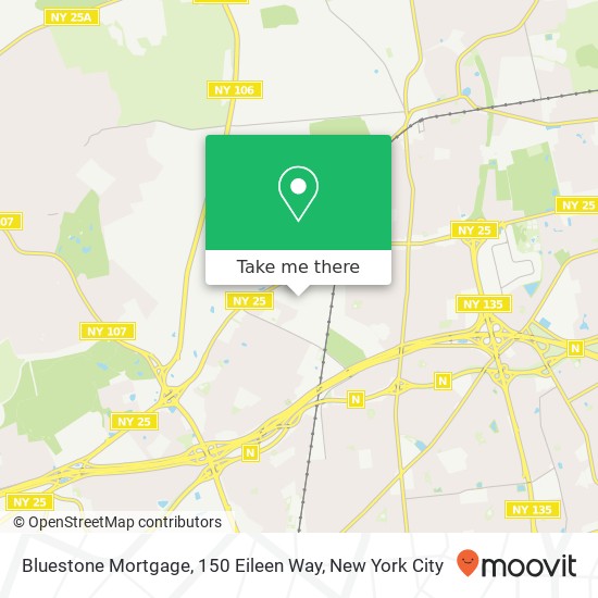 Mapa de Bluestone Mortgage, 150 Eileen Way