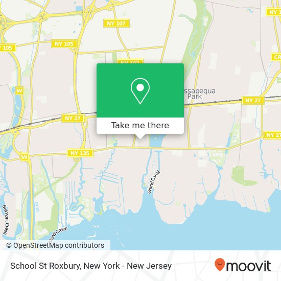 Mapa de School St Roxbury