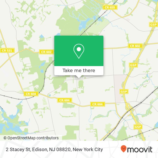 2 Stacey St, Edison, NJ 08820 map