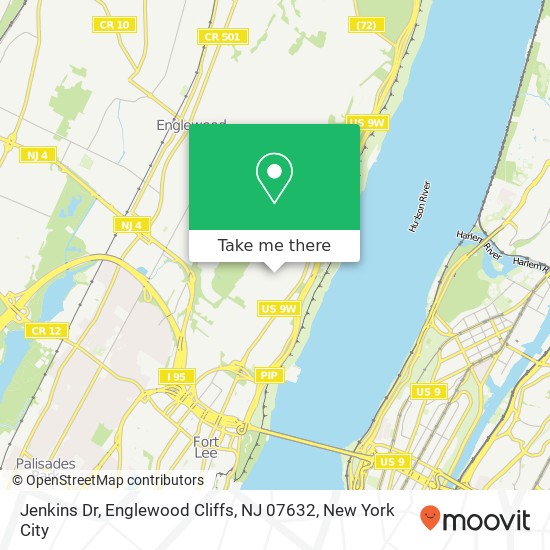 Jenkins Dr, Englewood Cliffs, NJ 07632 map