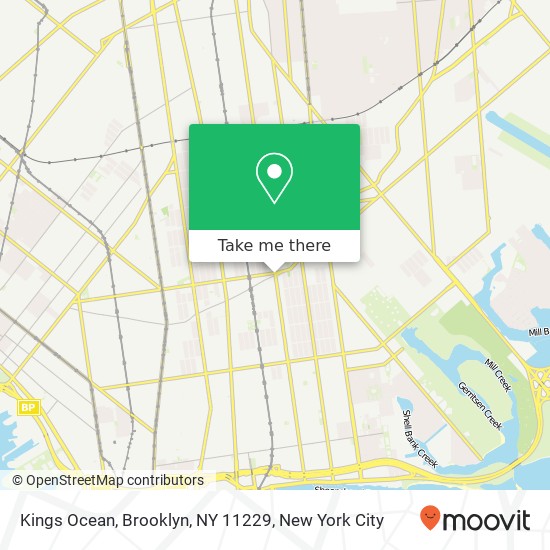 Kings Ocean, Brooklyn, NY 11229 map