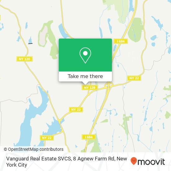 Vanguard Real Estate SVCS, 8 Agnew Farm Rd map