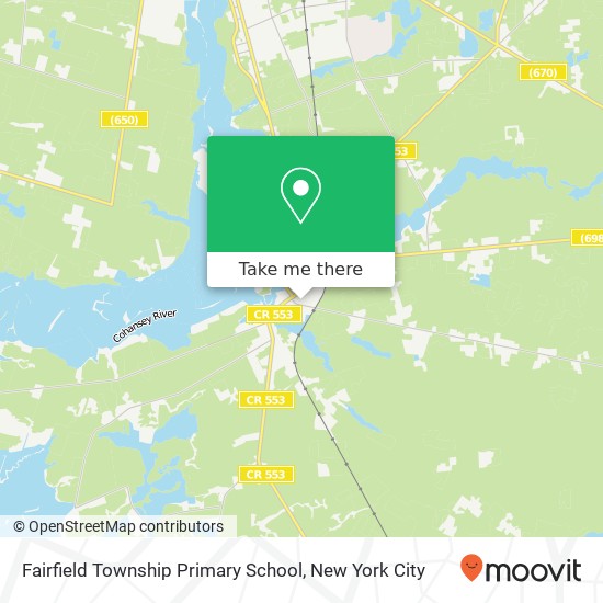 Mapa de Fairfield Township Primary School, 13 Ramah Rd