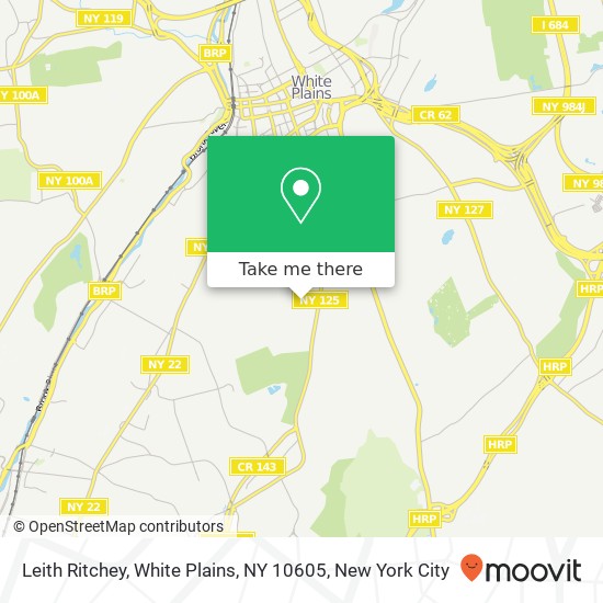 Leith Ritchey, White Plains, NY 10605 map