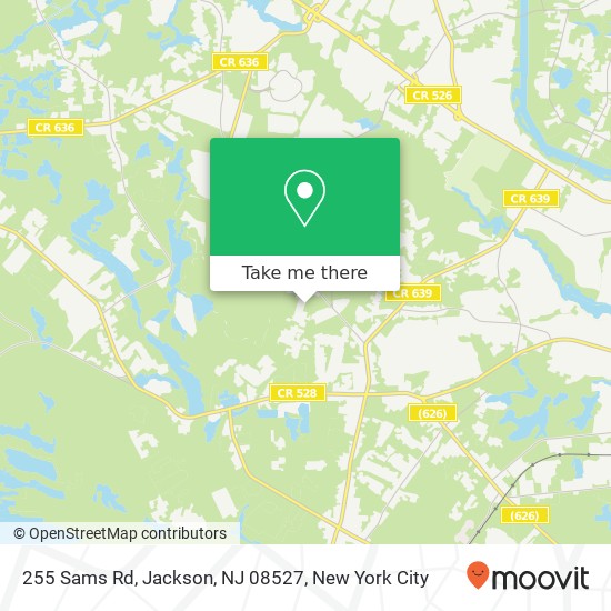 255 Sams Rd, Jackson, NJ 08527 map