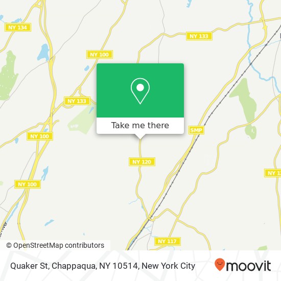 Quaker St, Chappaqua, NY 10514 map