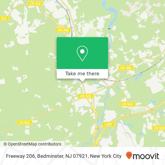 Freeway 206, Bedminster, NJ 07921 map