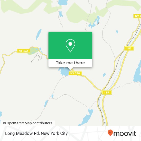 Long Meadow Rd, Tuxedo Park, NY 10987 map