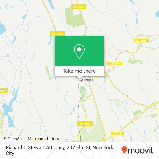 Richard C Stewart Attorney, 237 Elm St map