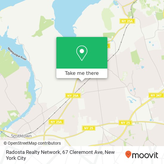 Radosta Realty Network, 67 Cleremont Ave map